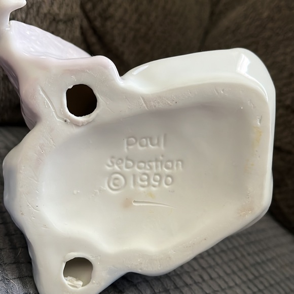 Paul Sebastian, Mother and Daughter figurine, VTG, 1990, porcelain - Picture 5 of 5